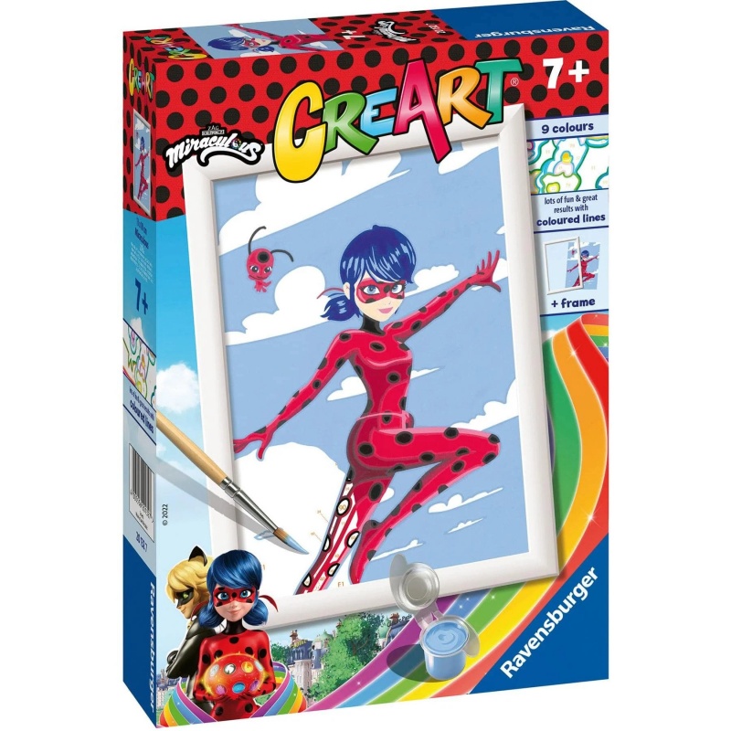 Ravensburger Creart - Miraculous 18X13Cm